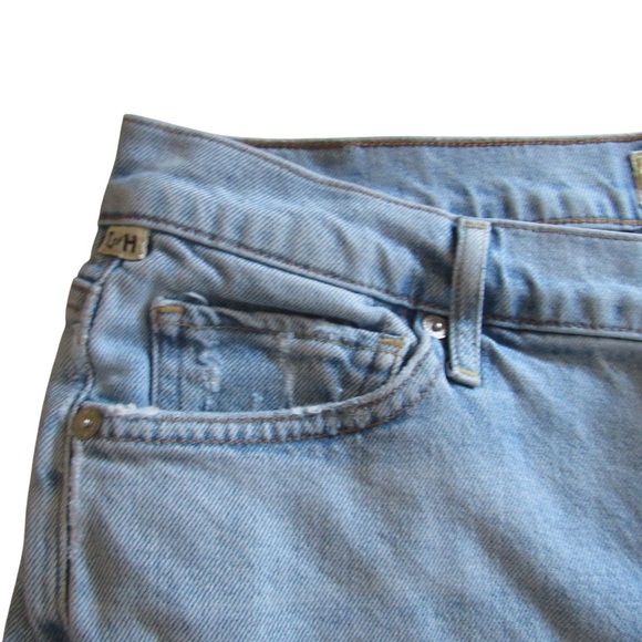 Citizens Of Humanity Cutoff Shorts 30 Premium Vintage Olivia DIY Cut Light Wash - Picture 3 of 9
